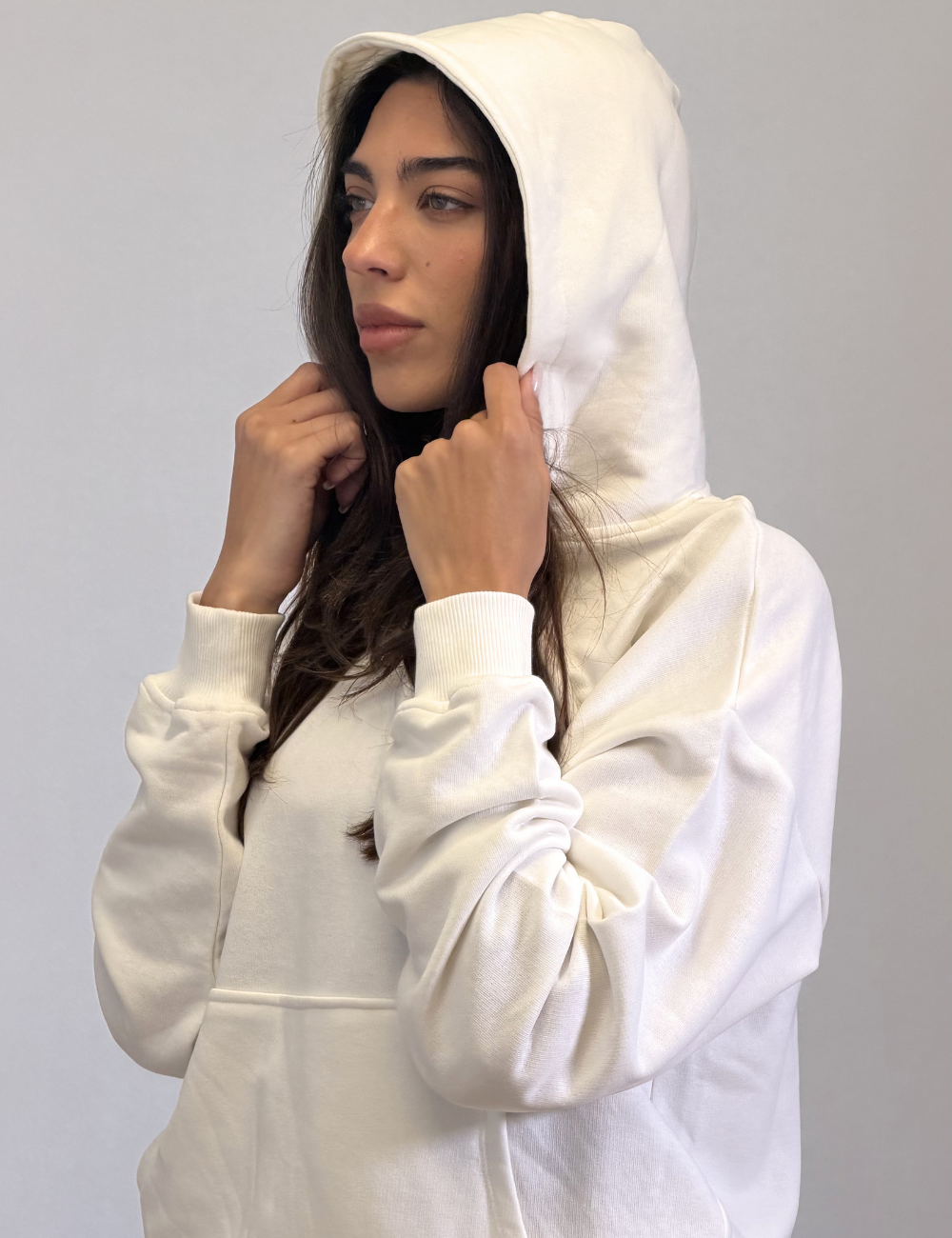 White Hoodie