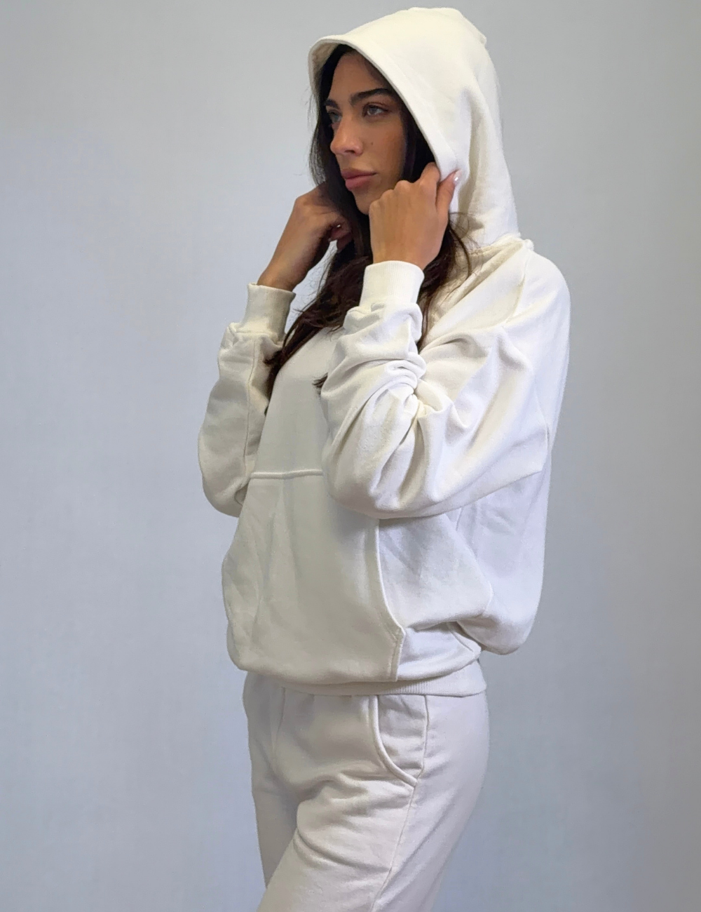 White Hoodie