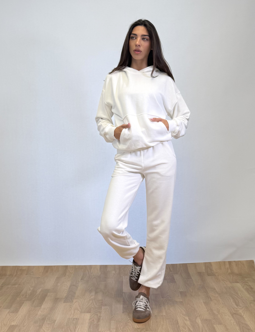 White Hoodie