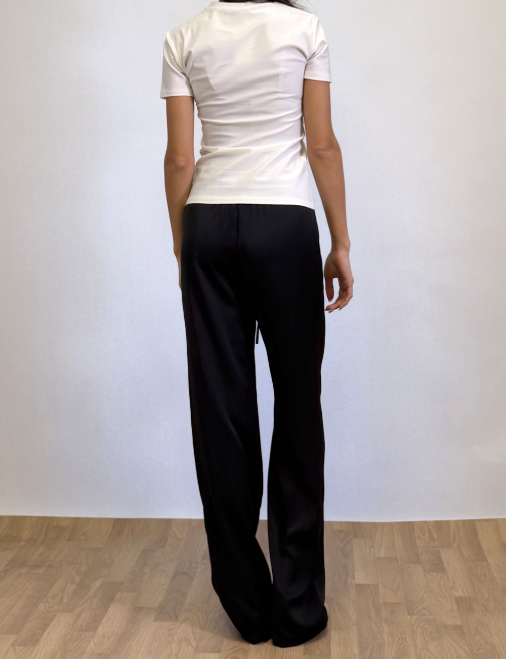 Silk Pants In Black