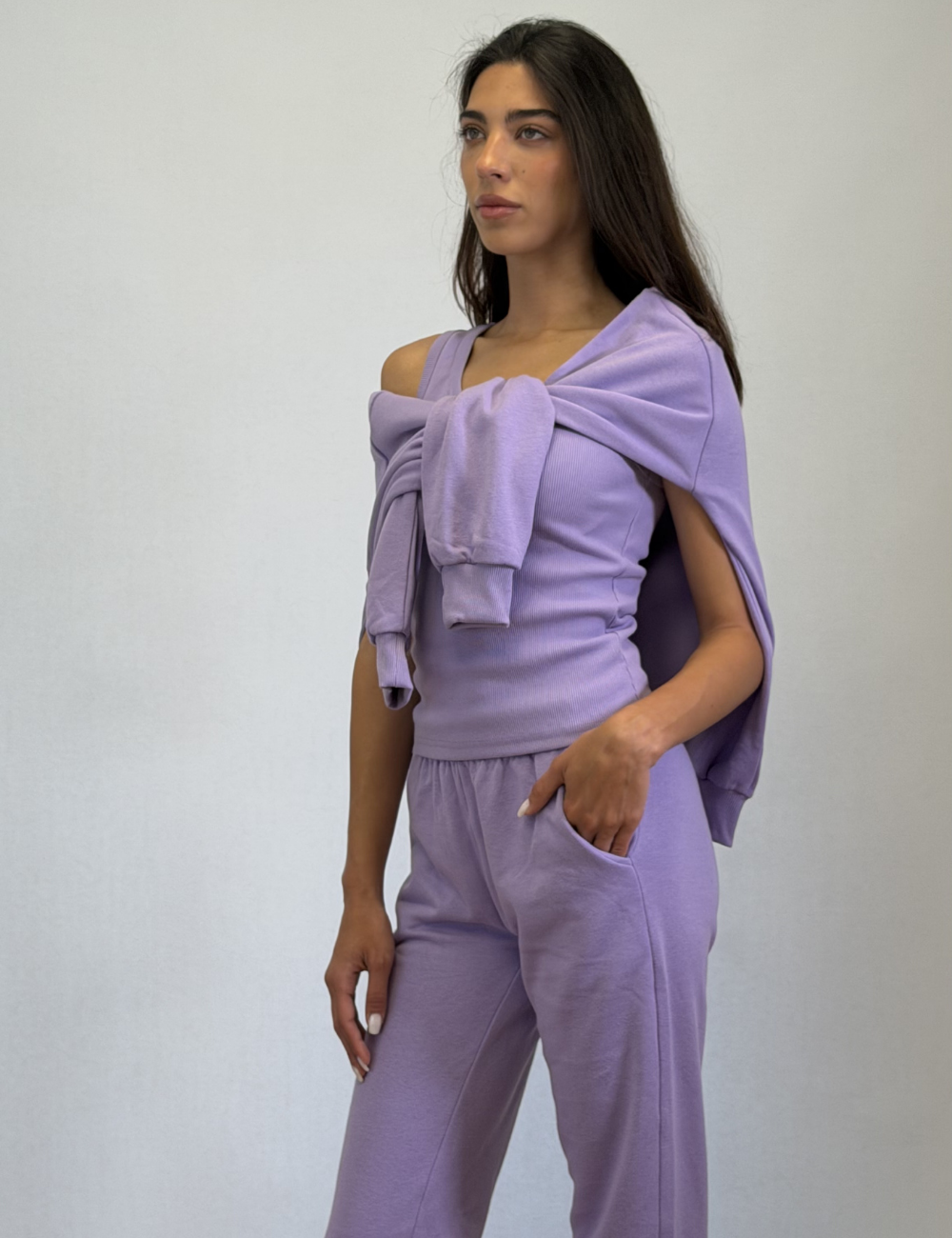 Purple Sweater