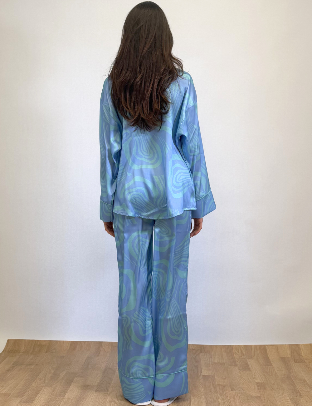 Blue Swirl Pyjama Set