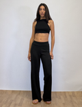 Racer Cropped Tank Top