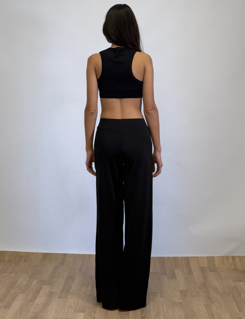 Racer Cropped Tank Top
