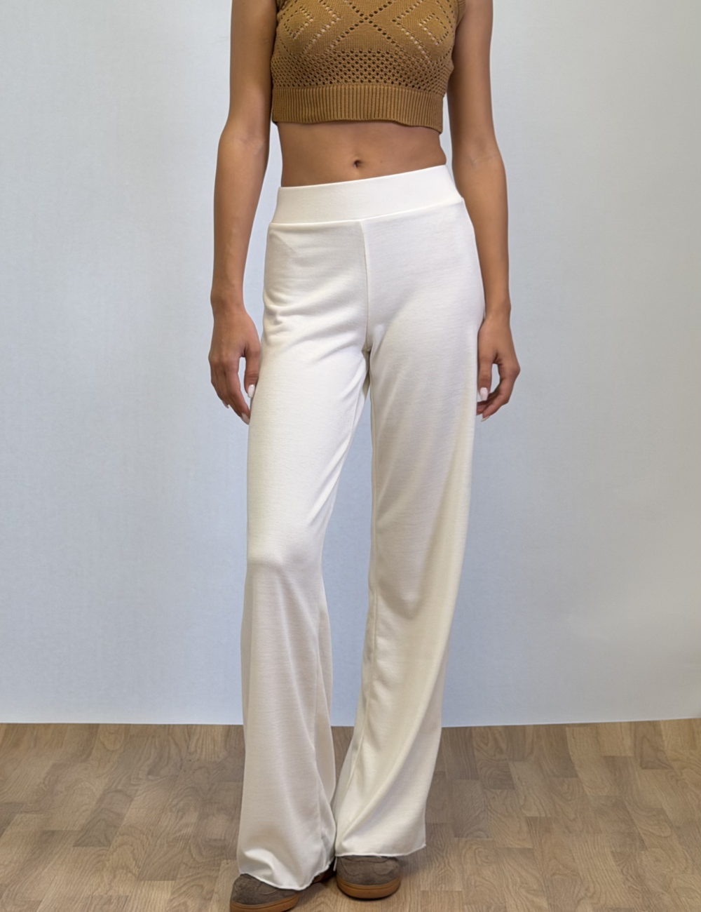 Wide Leg Knit Pants