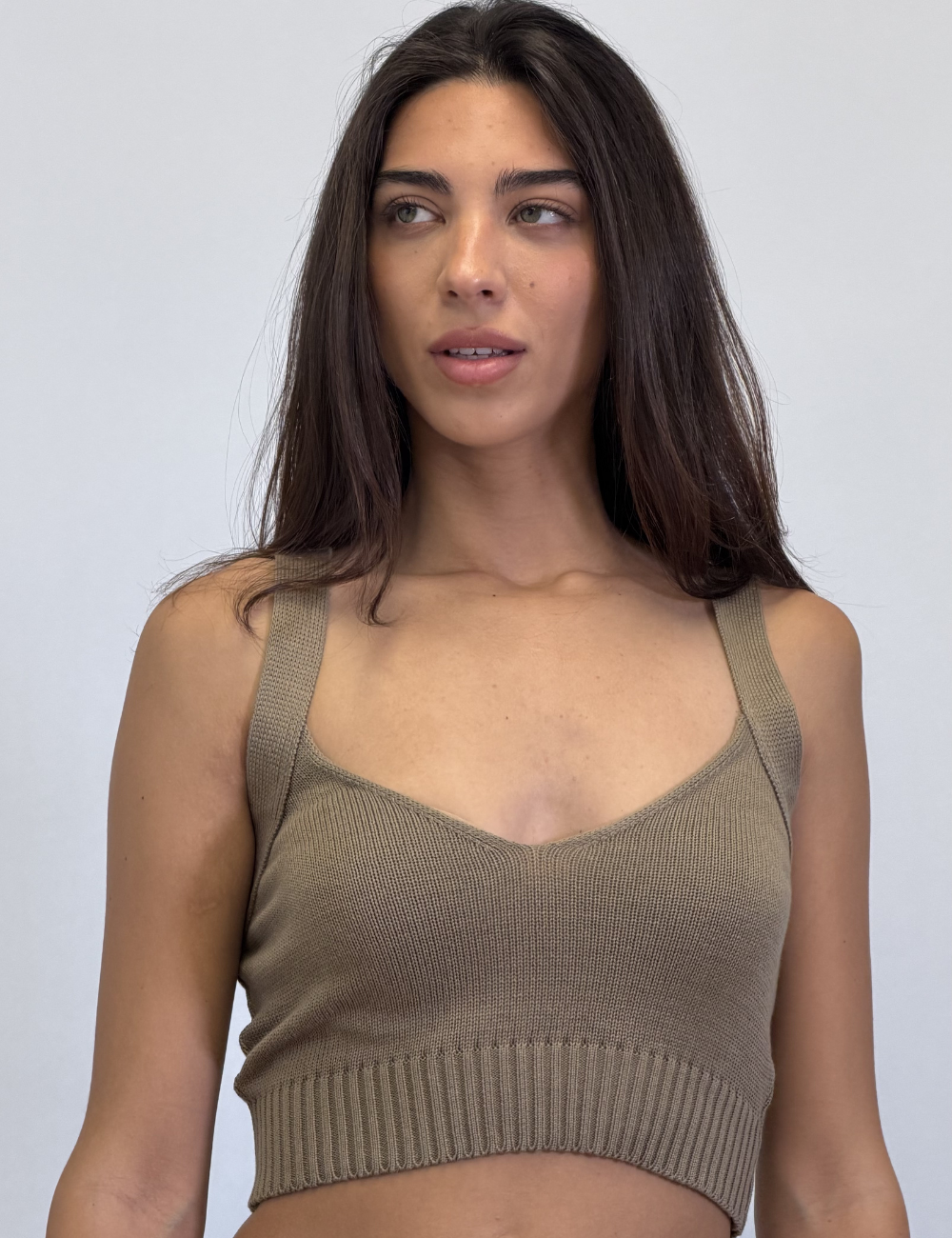 Knit Bralette Top