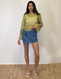 Denim Skort