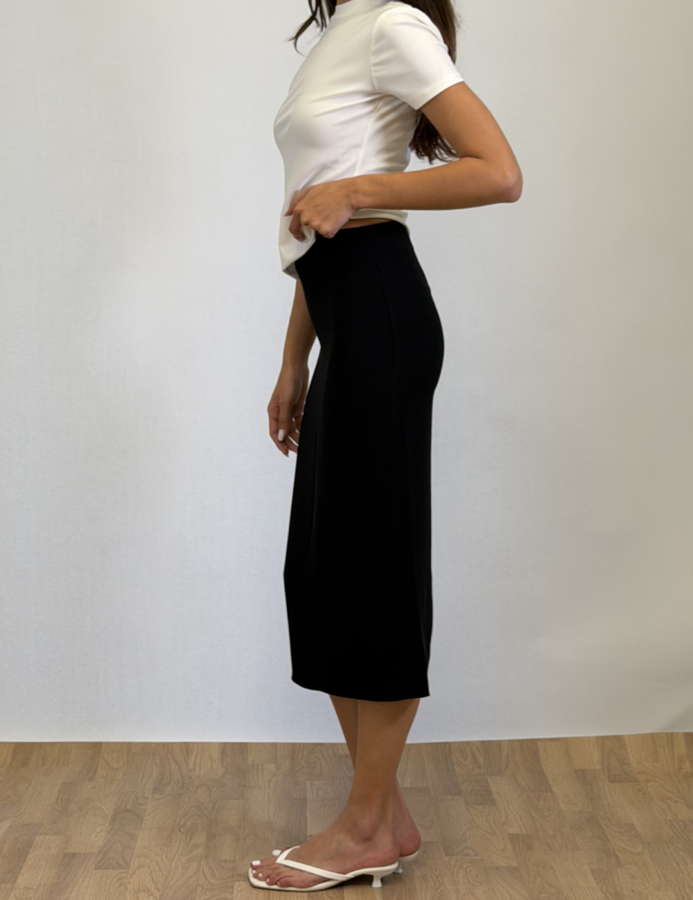 Midi Pencil Skirt