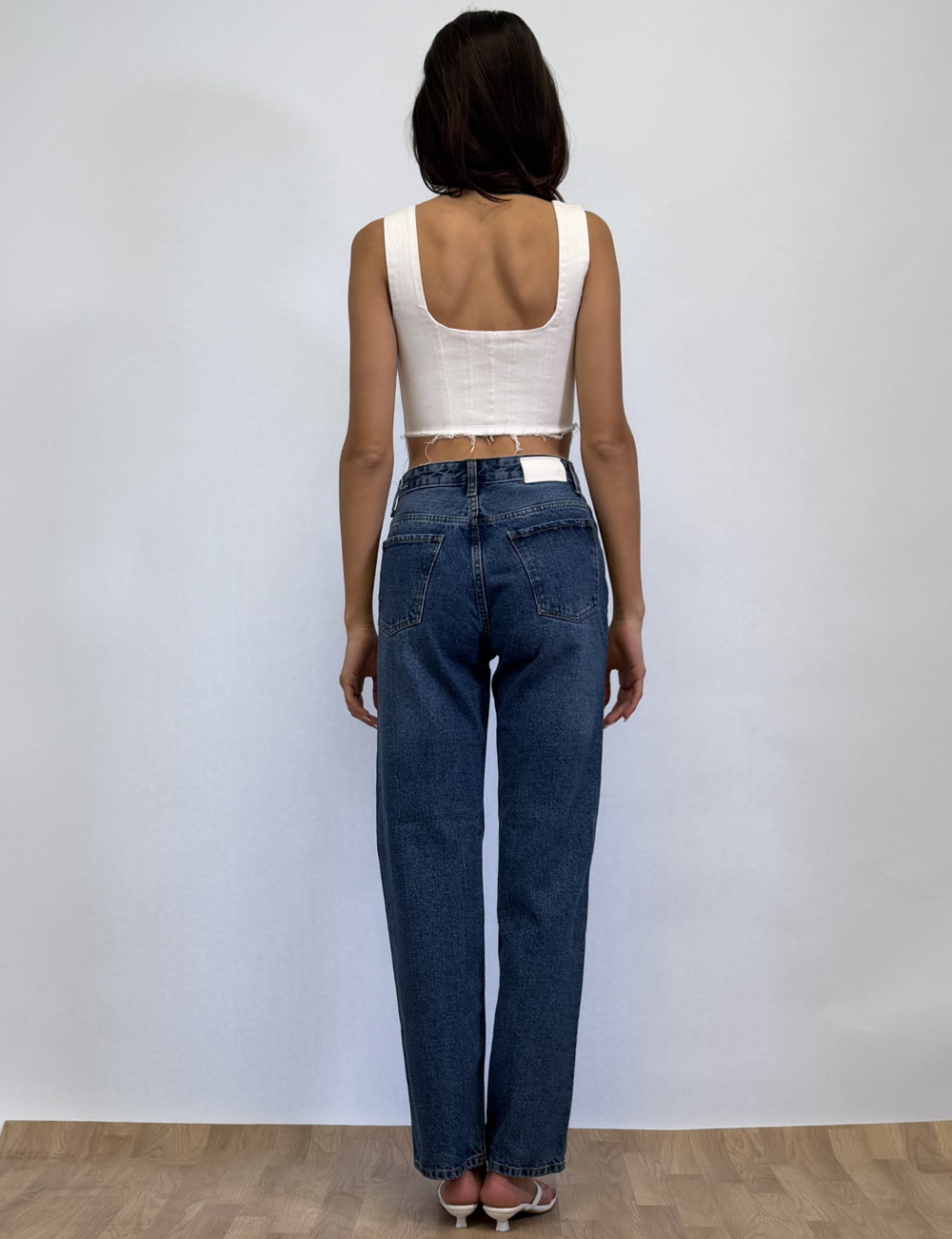 Denim Corset