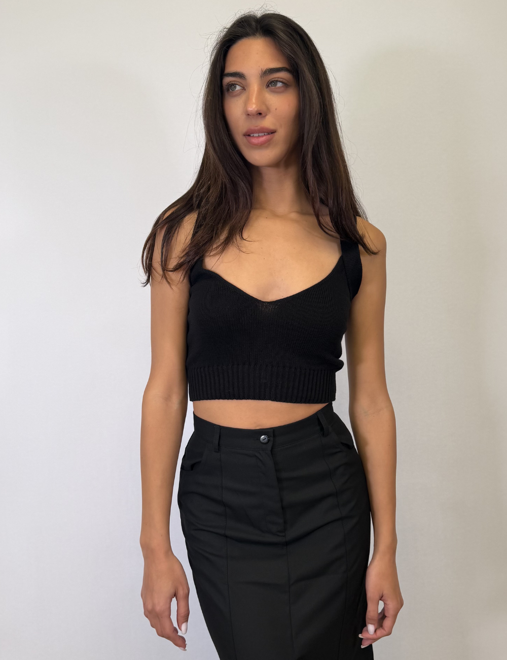 Knit Bralette Top