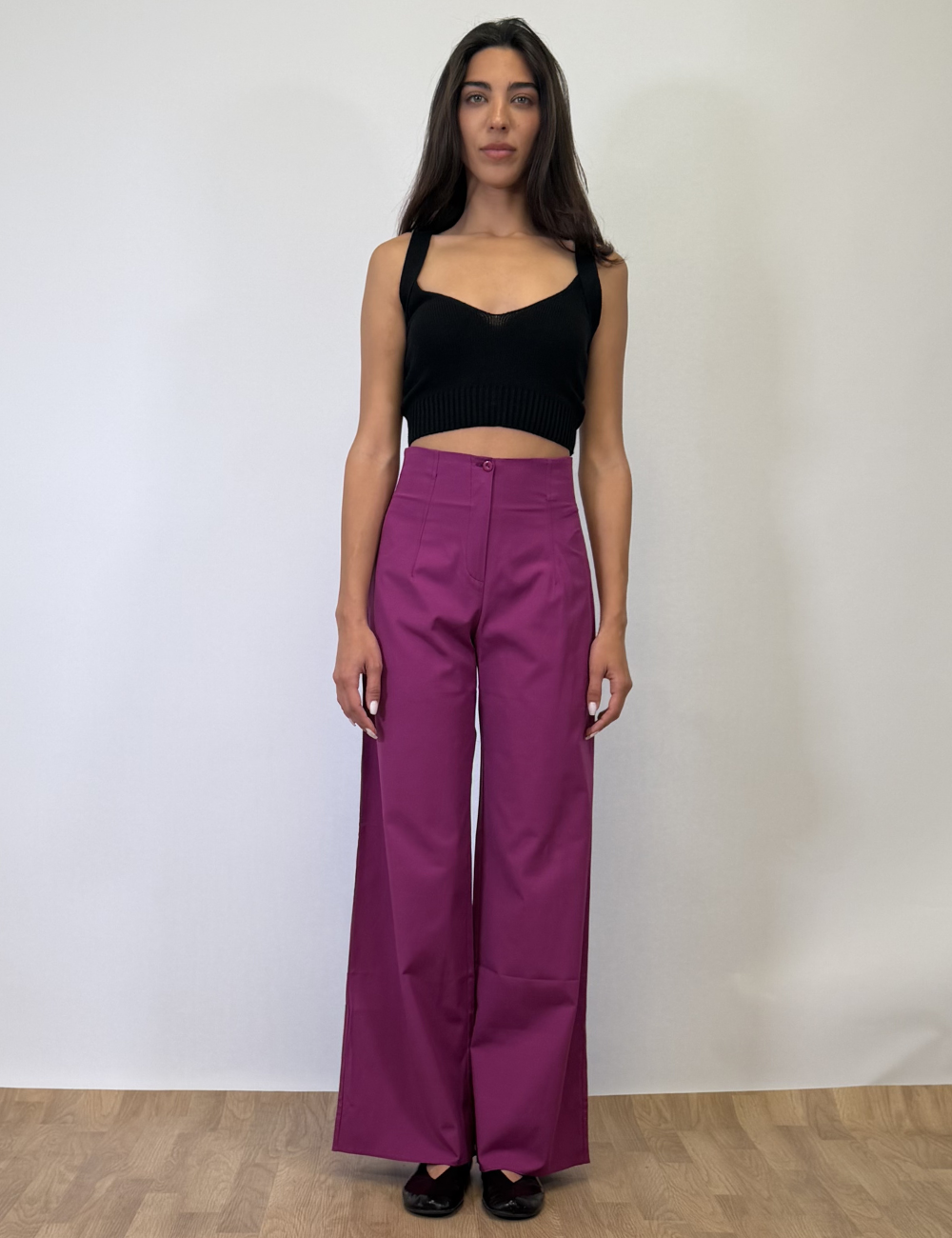 Crossgrain Wide Leg Pants