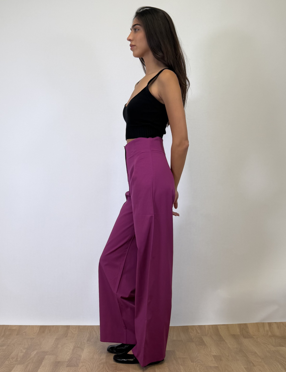 Crossgrain Wide Leg Pants