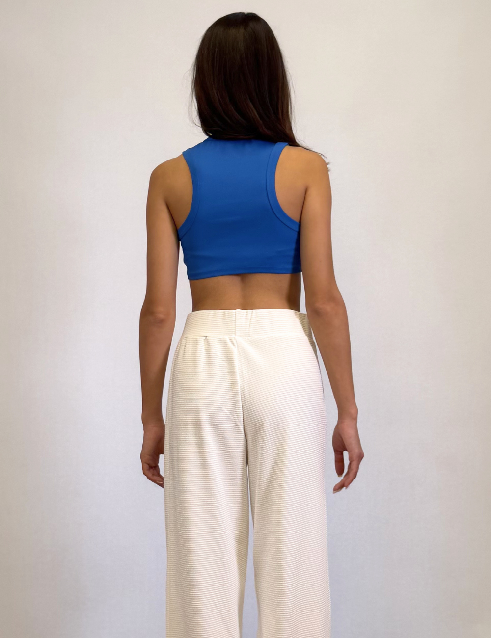 Racer Cropped Tank Top