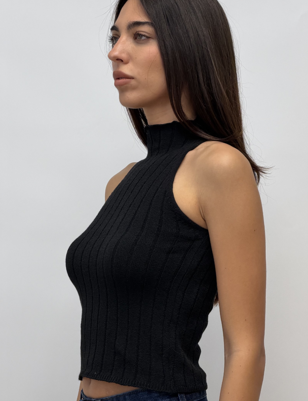 Knit Halter Top