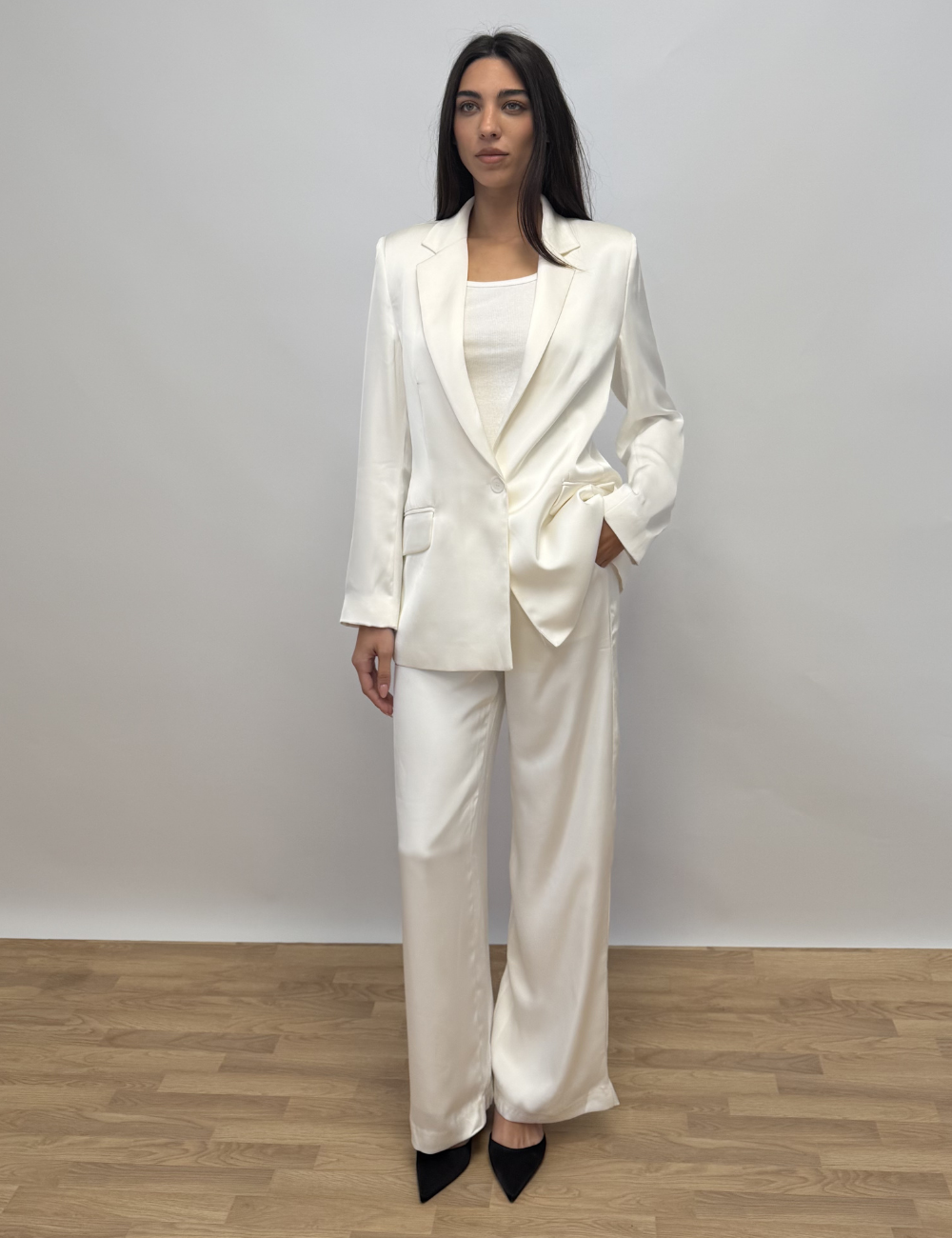 Silk Blazer