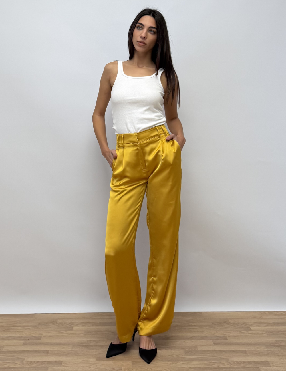 Silk Trousers
