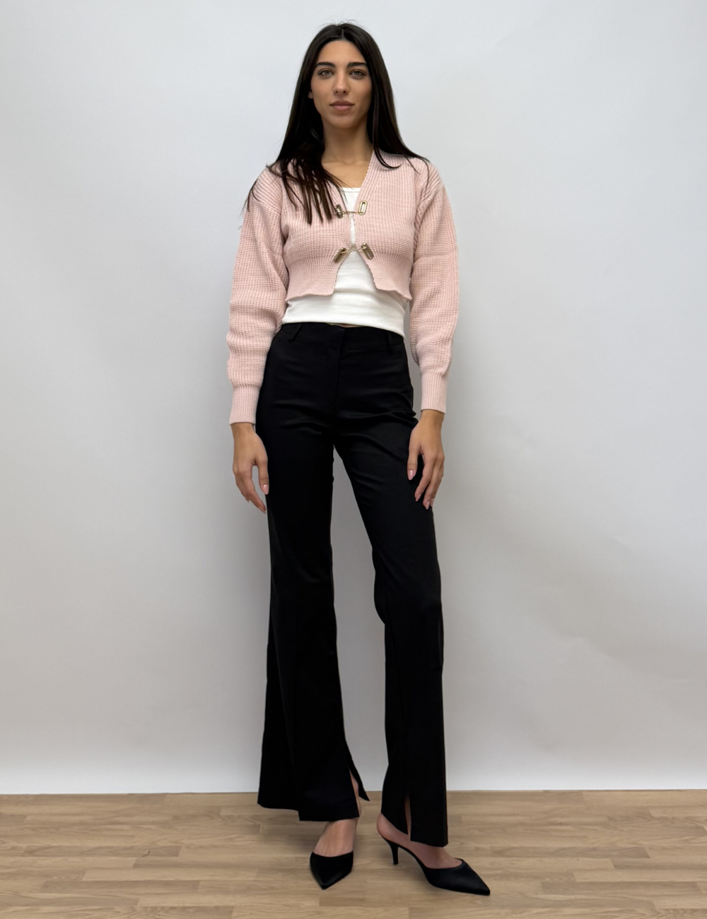 Trousers With A Slit