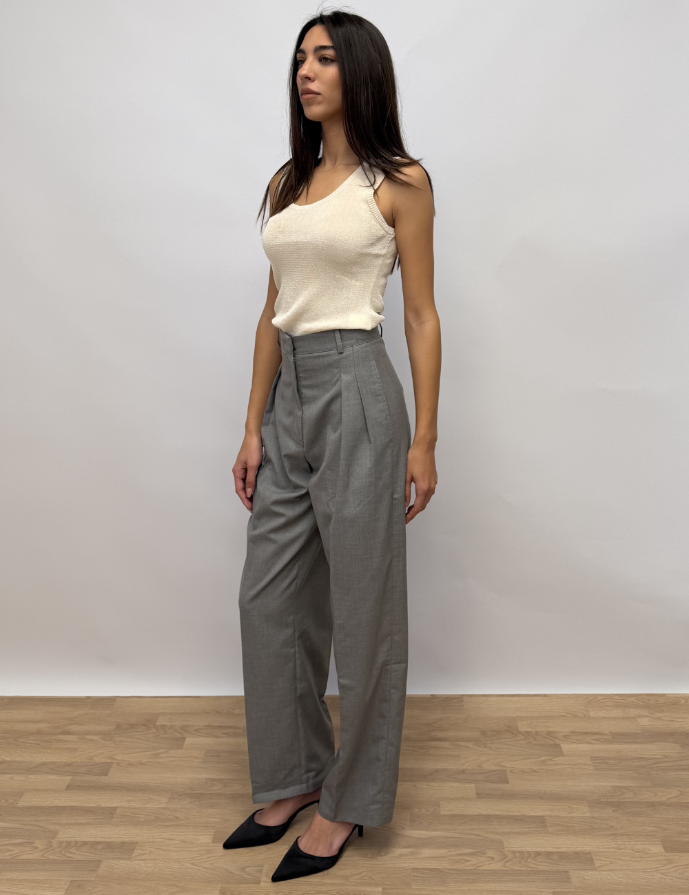 Wide Leg Trousers