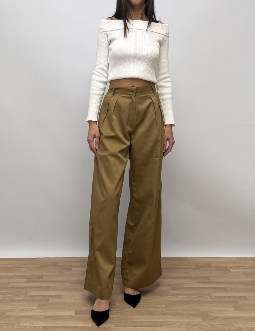 Wide Leg Trousers