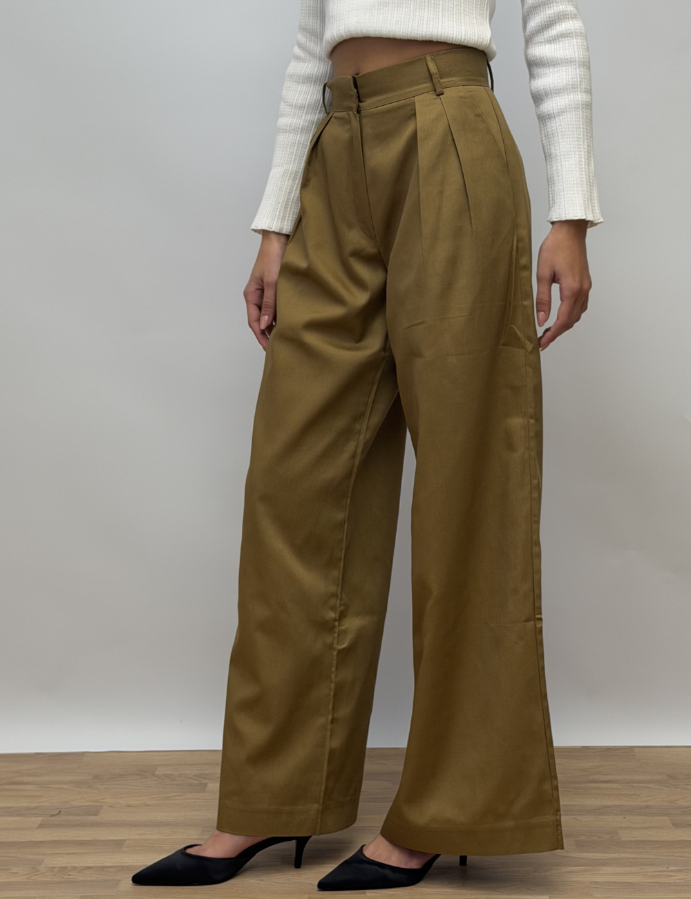 Wide Leg Trousers