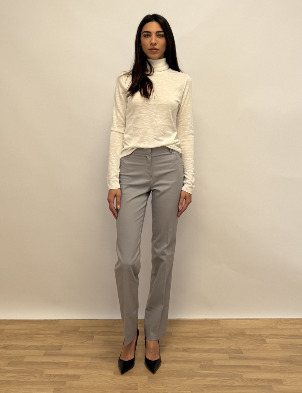Straight Leg Trousers